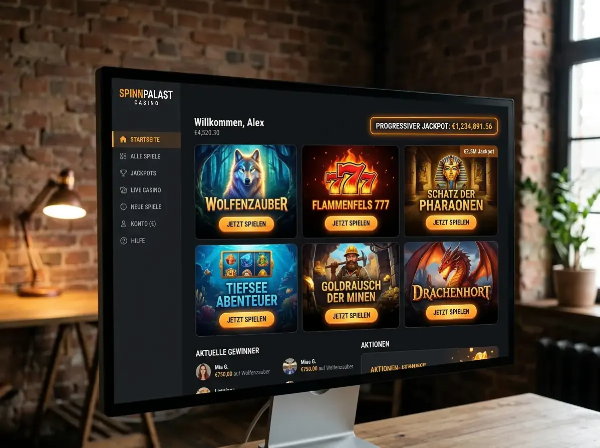 Asino — Spielsaal und Angebot